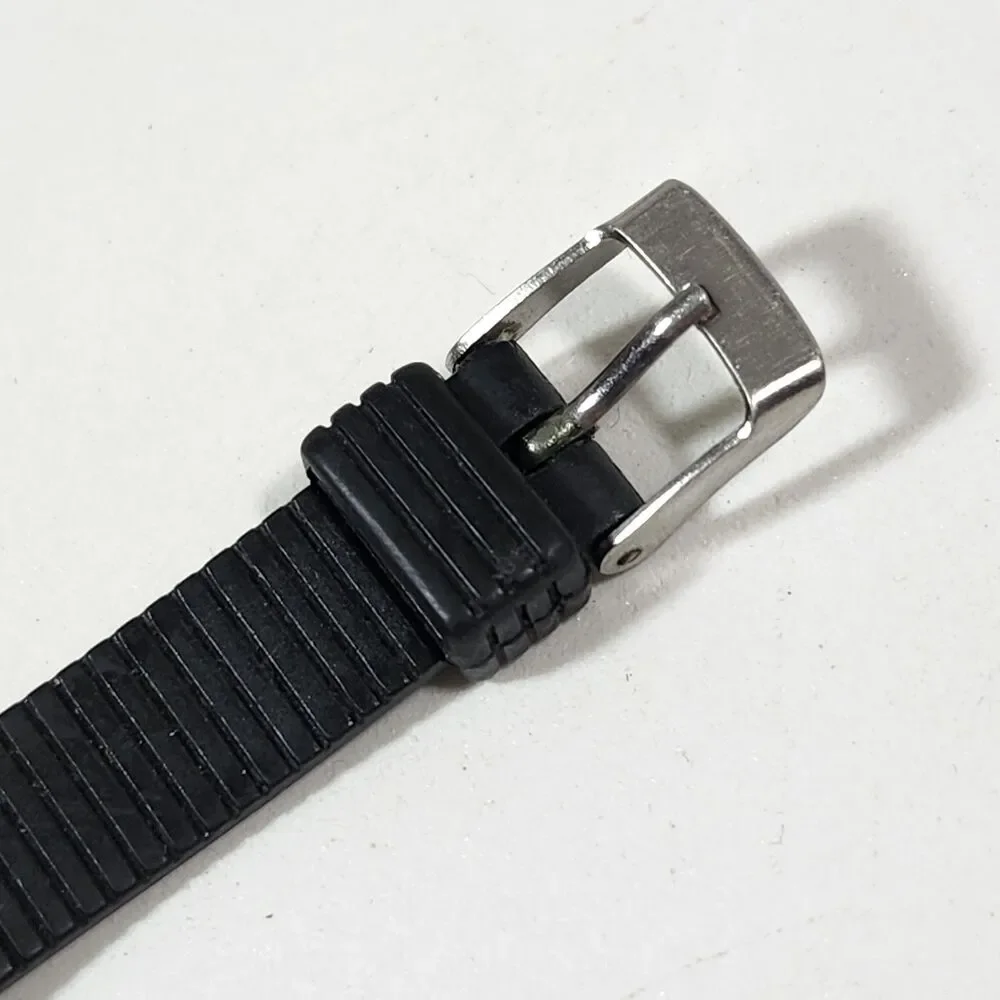 Timex T Cell Wrist Watch Women Black Band Vintage New Battery